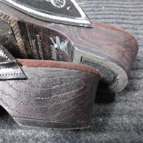 Bongo Girls Daisy Clogs Sandals Black - Picture 9 of 11